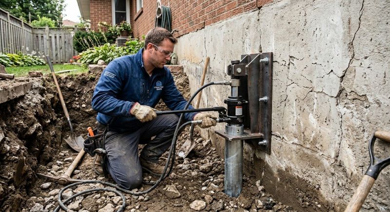 Concrete Foundation Leveling detail